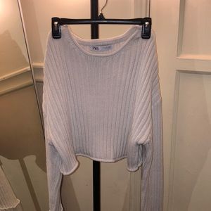 Zara cropped sweater
